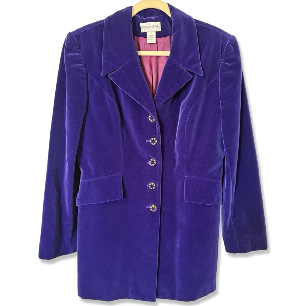 VINTAGE Gantos Purple Blazer